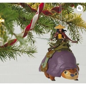 Hallmark Keepsake Ornament 2021 Raya And‎ Tuk Tuk - Raya And The Last Dragon